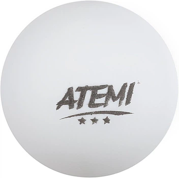 Мяч для настольного тенниса Atemi 3* (White)