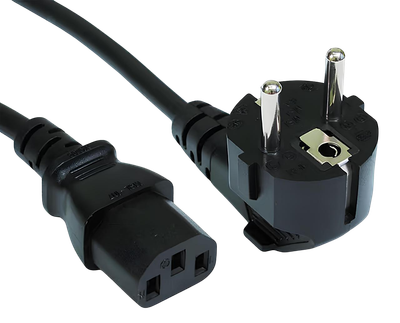 Кабель Cablexpert 3х0.75mm C13 (1.5m) Black