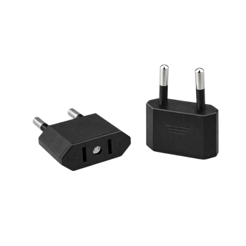 Сетевой переходник USA - EU 220В Black