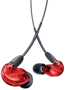 Навушники Shure SE215-RD канальні Червоні (042406868877)