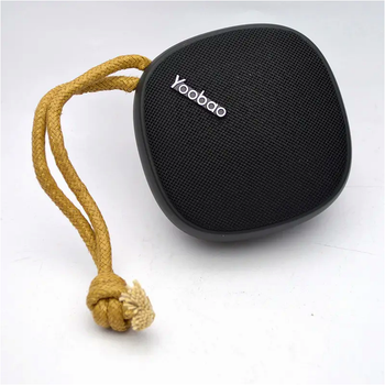 Портативная колонка Bluetooth Yoobao M1 Mini для музыки с аккумулятором 2000 mAh черная 8-12 часов работы