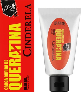 Крем для вирівнювання волосся Real Natura De Queratina Creme Cinderela 75 мл