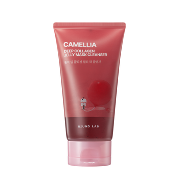Очищальний гель-маска з екстрактом камелії та колагеном Round Lab Camellia Deep Collagen Jelly Mask Cleanser 150 мл