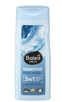 Чоловічий гель для душу 3в1 Balea MEN Sensitive, 300 мл