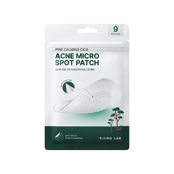 Мікроголкові патчі проти прищів Round Lab Pine Calming Cica Acne Micro Spot Patch 9 шт