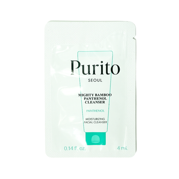 Гель для умивання з екстрактом бамбука та пантенолом Purito Seoul Mighty Bamboo Panthenol Cleanser 4 мл