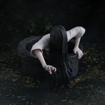 Коллекционная аниме-фигурка Furyu Ring – Sadako / Звонок – Садако, 9 см