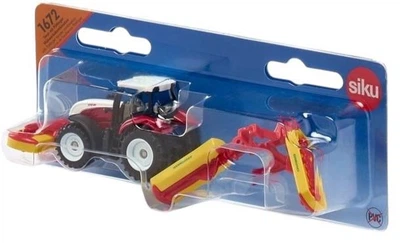 Модель Siku Комбінація Steyr з косаркою Pöttinger (4006874016723)