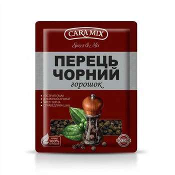 Перець чорний горошок ТМ Caramix 15 г