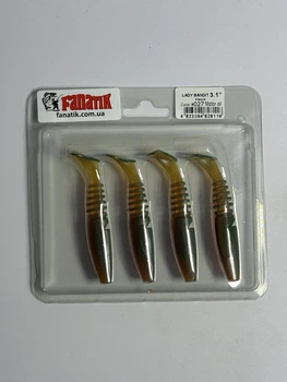 Силіконова приманка Фанатик Lady Bandit 3.1 колір 027 Motor Oil,02731LBN