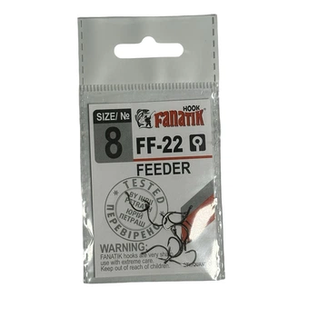 Крючок Fanatik FEEDER FF-22 №8 9шт.,FF-22-8