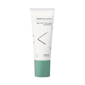 Шампунь-скраб для кожи головы Amos Professional Green Tea Active Sea Salt Scaling Shampoo 150 ml