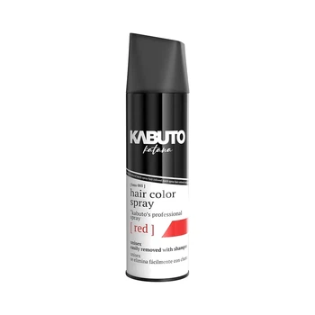 Спрей для волосся з камуфляжем Kabuto Pro Hair Coloring Mech Spray Red Kabuto Katana 150 мл