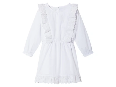 Платье с рюшами для девочки Lupilu LIDL 492339 098 см (2-3 years) Белый
