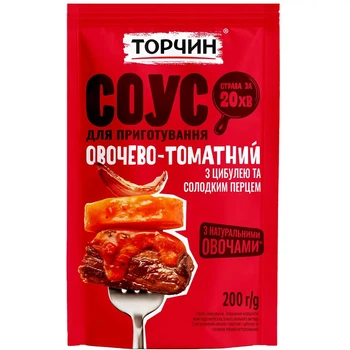 Соус Торчин для приготовления овощно - томатный 200 г