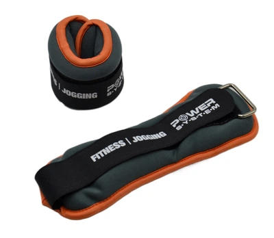 Утяжелители-манжеты для ног Power System PS-4072 Ankle Weights серые 2 шт х 1,5 кг (PS_4072_Grey)