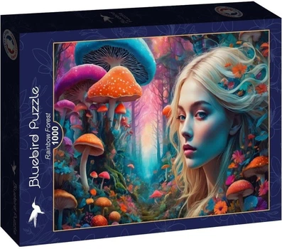 Puzzle Alipson Tęczowy las 1000 elementów (3663384909542)