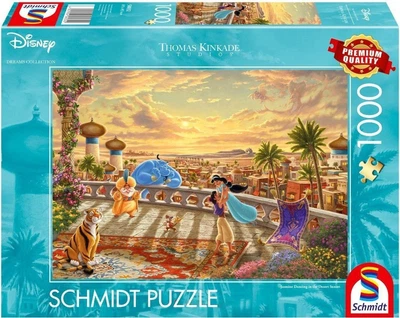 Puzzle Schmidt PQ Disney: Dżasmina i Alady 1000 elementów 113365 (4001504580322)