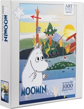 Пазл Barbo Toys Художні Мумі-тролі на мосту 1000 елементів BAR7259 (5704976072591)