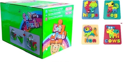 Puzzle 3D W&K piankowe 12 elementów PU.P043 (5906168460432)