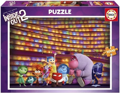 Puzzle Educa W głowie się nie mieści 2 1000 elementów 113438 (8412668202665)