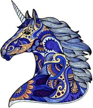 Дерев'яний пазл Recent Toys Єдиноріг 185 елементів 113814 (8717278852171)