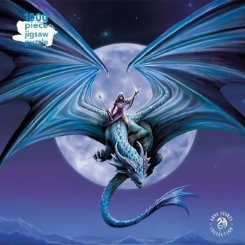 Пазл Flame Tree Moonstone Енн Стоукс Дракон і місяць 1000 елементів FTJP048 (9781787558922)