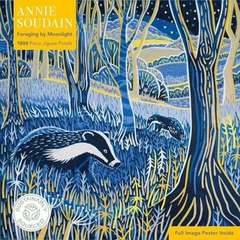 Пазл Flame Tree Foraging by Moonlight Annie Soudain 1000 елементів FTJPL27 (9781835625897)