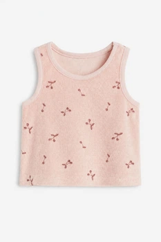 Топ из хлопка H&M 1035270001c66 80см розовый (100013055)