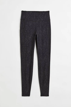 Спортивные леггинсы H&M 1103185002c63 L комбинированные (100011446)
