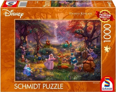 Пазл Schmidt PQ Thomas Kinkade Робин Гуд Disney 1000 элементов 113375 (4001504580407)