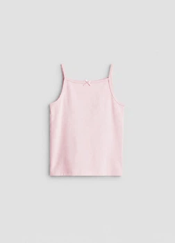 Майка из хлопка H&M 750623001c66 122-128см розовая (100013038)