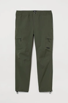 Спортивные брюки карго H&M 966284002c63 M хаки (100011621)