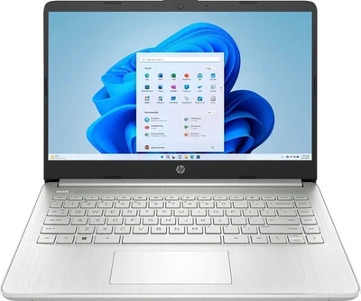 Ноутбук HP 14-DQ6011DX/ 14"/ Intel Alder Lake N150/ RAM 4Gb/ SSD 128Gb