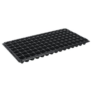 Кассета для рассады Stenson R79023-105 на 105 ячеек 100 г Черный
