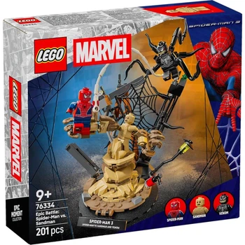 Конструктор LEGO Super Heroes Marvel Легендарная битва: Человек-паук vs. Песчаный человек (76334)