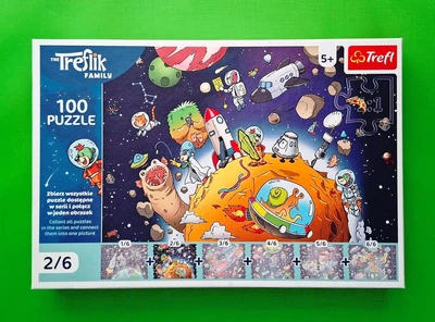 Пазли "100 UFT" (16542) The Treflik Family Трефлік у космосі 2/6 Trefl