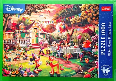 Пазл 1000 елементів Disney День народження Міккі Мауса Trefl Premium Plus 10915