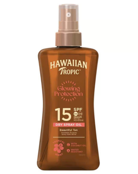 Спрей для загара Hawaiian Tropic Protective Coconut and Guava Dry Oil Gel 15 SPF 200 мл