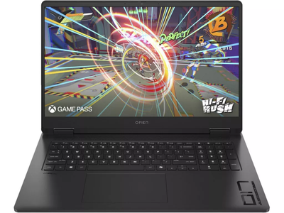 Ноутбук HP Omen 17-db1000 Shadow Black 17.3" IPS 1920x1080 144 Гц / AMD Ryzen AI 9 365 / NVIDIA GeForce RTX 5070 8 ГБ / RAM 16 ГБ / DDR5 / SSD 1 ТБ / Windows 11 Home / 2.95 кг (A89YCAV)