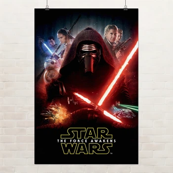Постер Звёздные Войны: Пробуждение Силы, Star Wars: Force Awekens (2015), Кайло Рен, A3 42×28 см (id0007)