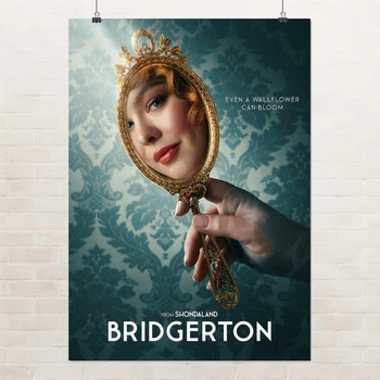 Постер Бриджертоны, Bridgerton, сериал, A3 42×30 см (id6717)