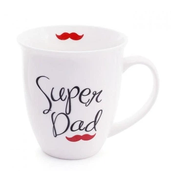 Кружка фарфоровая Моя супер семья 520мл Super Dad BD-577-525