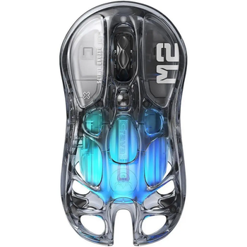 Ігрова миша GravaStar Mercury M2 Transparent Black