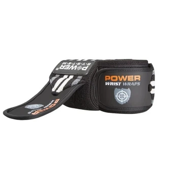 Кистевые бинты Wrist Wraps Power System PS-3500_Grey-Black