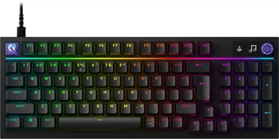 Клавіатура дротова Logitech G316 X 98 RGB USB Black (920-014205)
