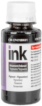 Чорнила ColorWay для Canon PGI-470 Pigment 100 мл Black (CW-CP470BK01)
