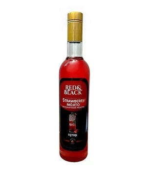 Сироп Red and Black полуничний мохіто 0,7л 900г (770014954)