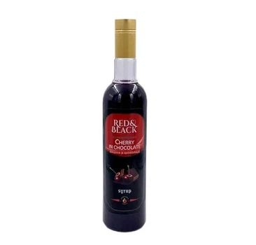 Сироп Red and Black вишня в шоколаде 0,7л 900г (770001959)