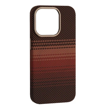 Чохол PC CARBON Style MagSafe for iPhone 15 Pro Max Sunset